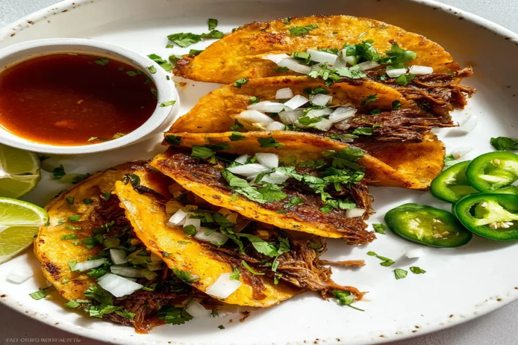 Cheap Birria Tacos: Authentic Flavor on a Budget 7 Blending birria sauce for tacos