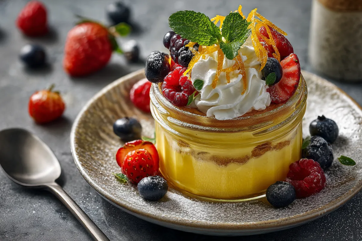 Yuzu Lemon Pie Jar Recipe