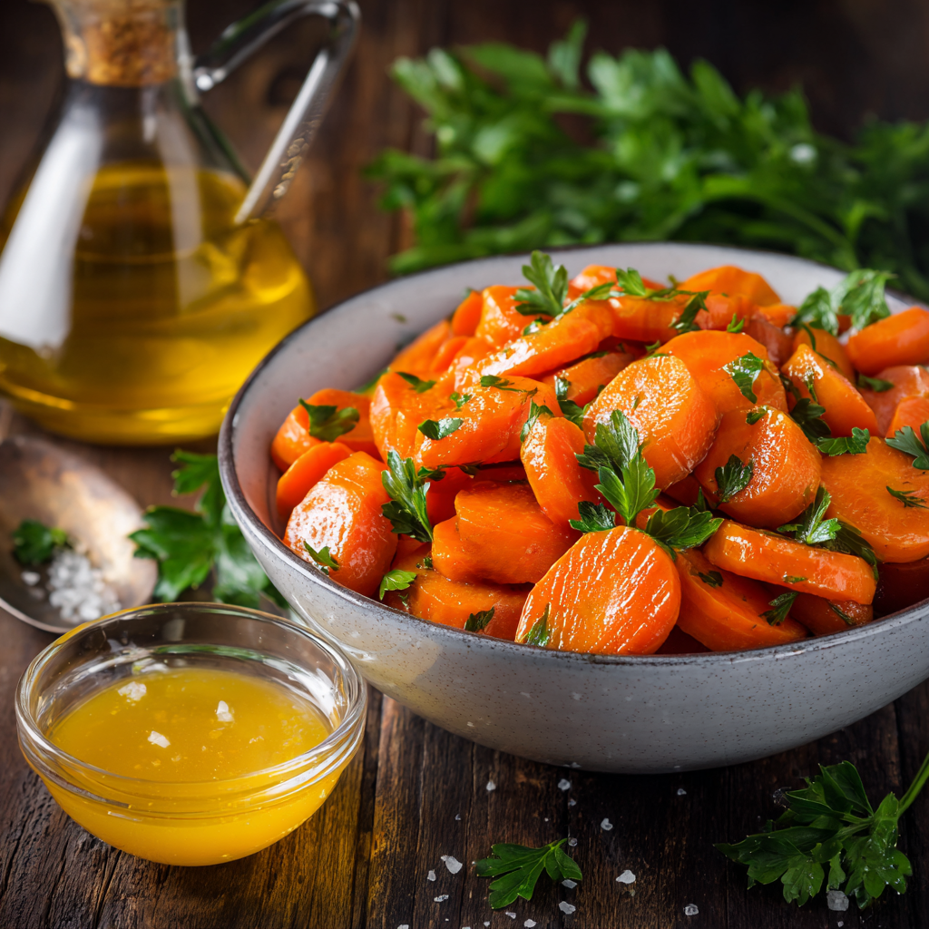 Honey-Glazed Carrots (Carrot Tzimmes Variation) – Sweet Holiday Side