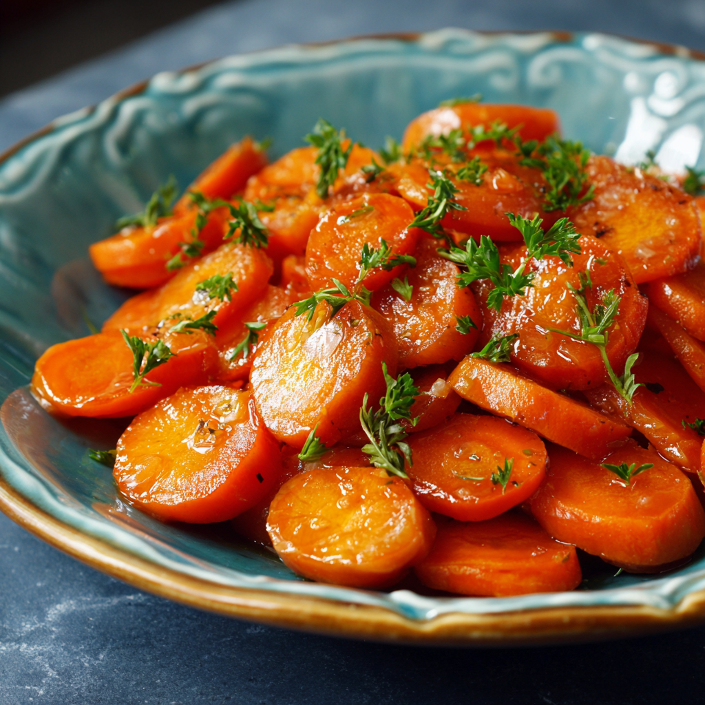 Honey-Glazed Carrots (Carrot Tzimmes Variation) – Sweet Holiday Side