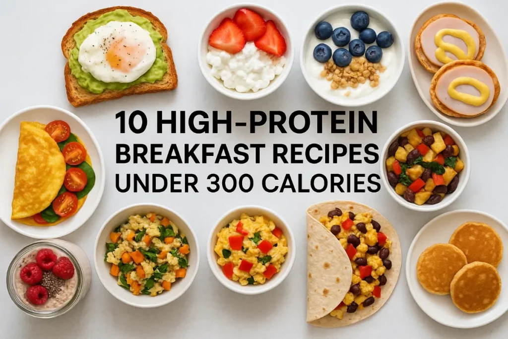 10 High-Protein Breakfast Recipes Under 300 Calories That Keep You Full