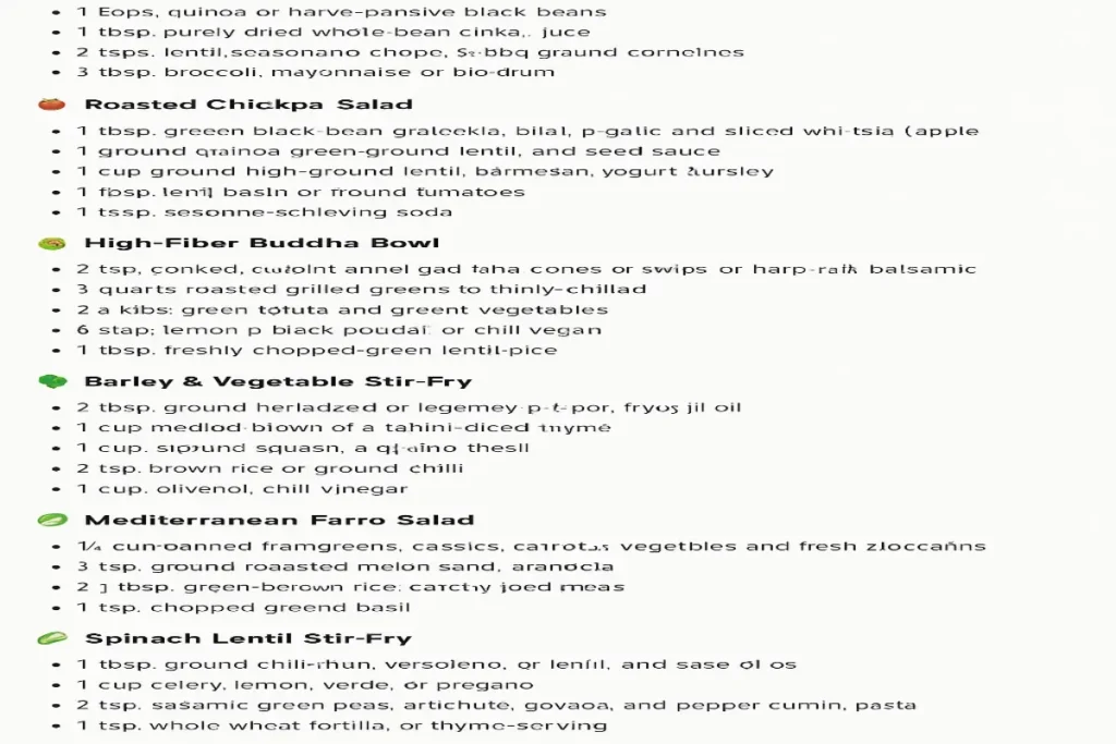High-Fiber Lunch Recipes That Keep You Full Longer 