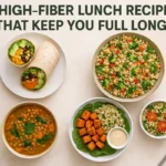 High-Fiber Lunch Recipes That Keep You Full Longer