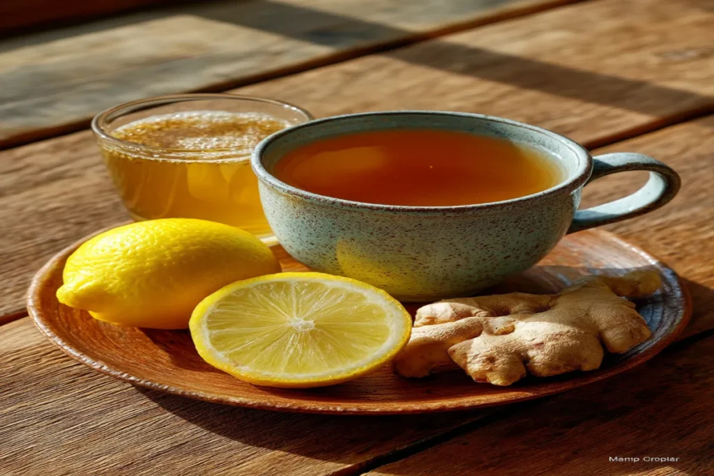 Apple Cider Vinegar Detox Drink (Lemon & Ginger) Daily Cleanse Recipe