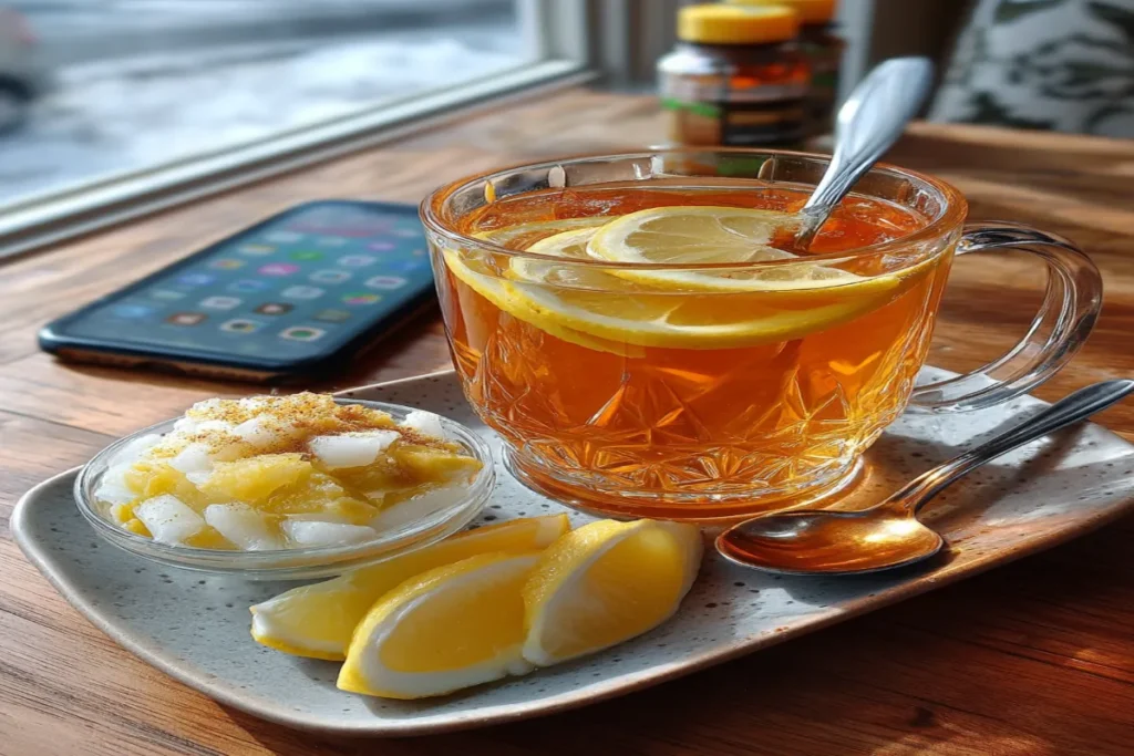 Apple Cider Vinegar Detox Drink (Lemon & Ginger) Daily Cleanse Recipe