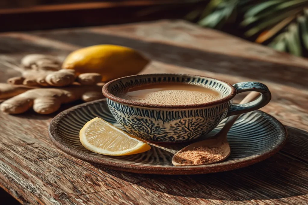 Apple Cider Vinegar Detox Drink (Lemon & Ginger)  Daily Cleanse Recipe