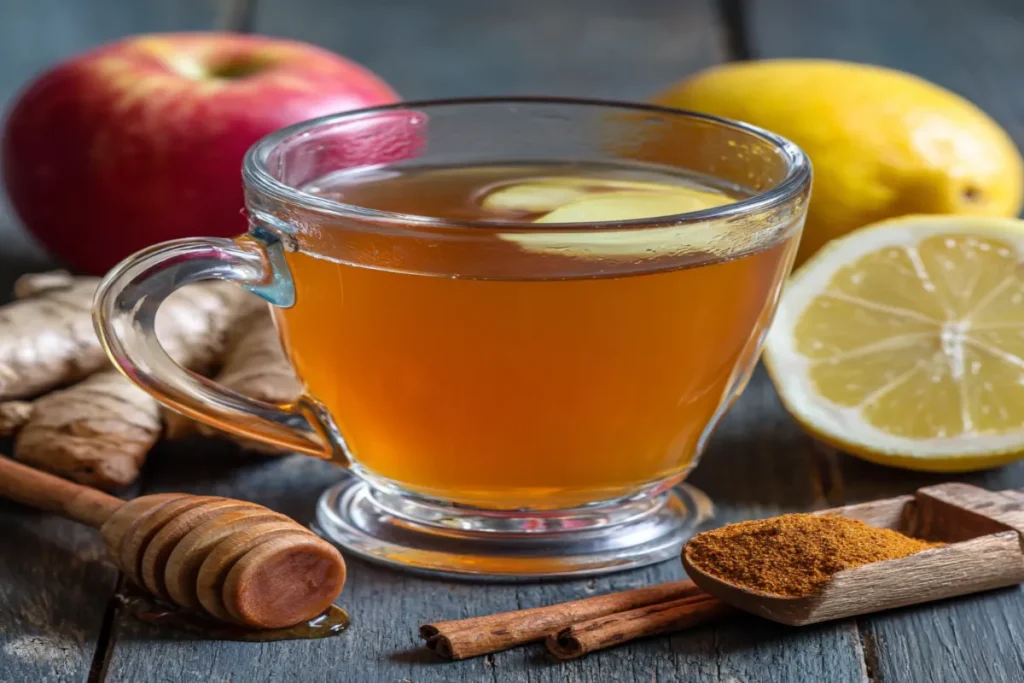 Apple Cider Vinegar Tea (Warm ACV + Honey + Cinnamon) – Comforting Wellness Drink