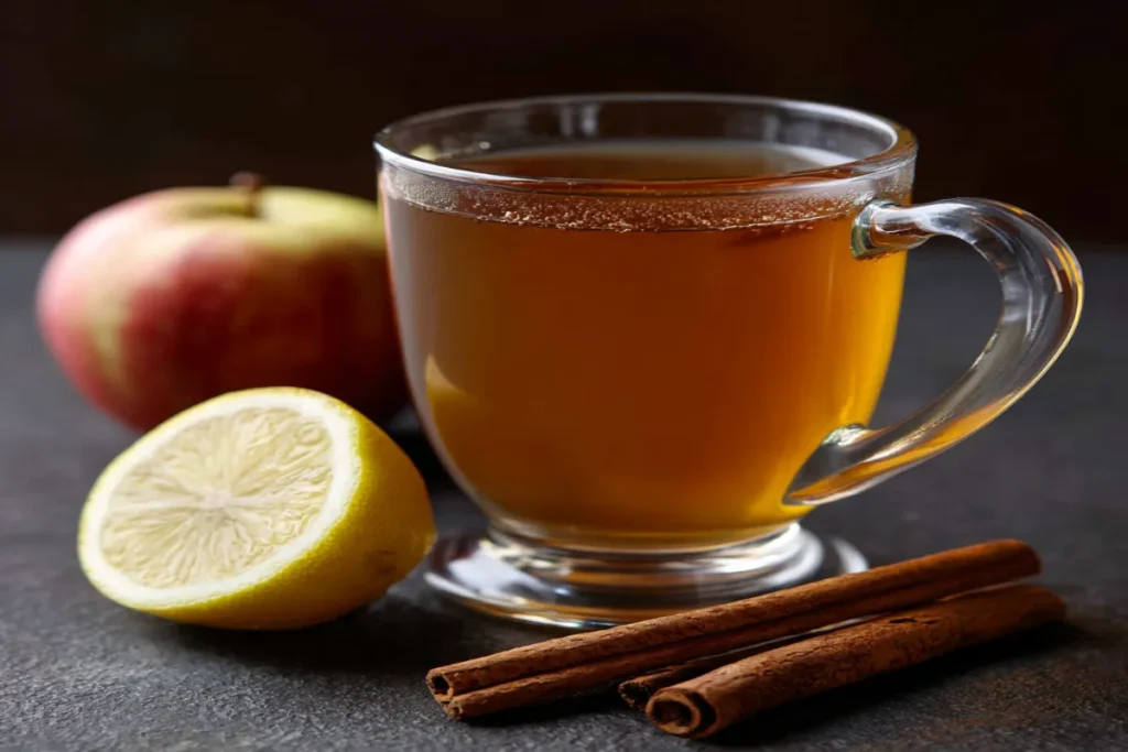 Apple Cider Vinegar Tea (Warm ACV + Honey + Cinnamon) – Comforting Wellness Drink