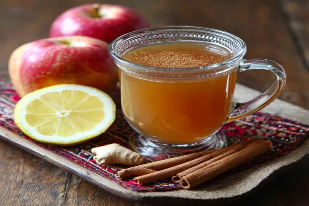 Apple Cider Vinegar Tea (Warm ACV + Honey + Cinnamon) – Comforting Wellness Drink