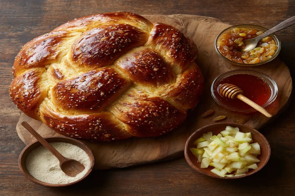 Round Challah (Apples & Honey Challah / Raisin Challah) – Sweet Tradition for Rosh Hashanah