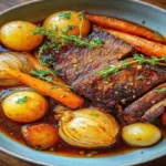 Oven-Braised Brisket (Sweet & Savory Holiday Brisket)