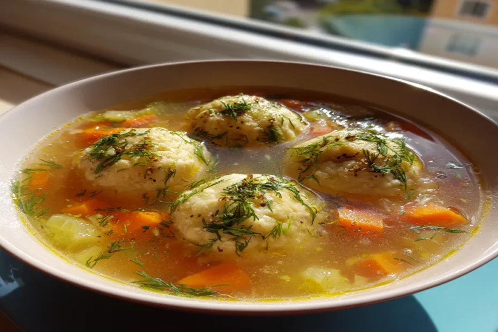 Matzo Ball Soup (Classic Starter for Holiday Tables) – A Comforting Tradition
