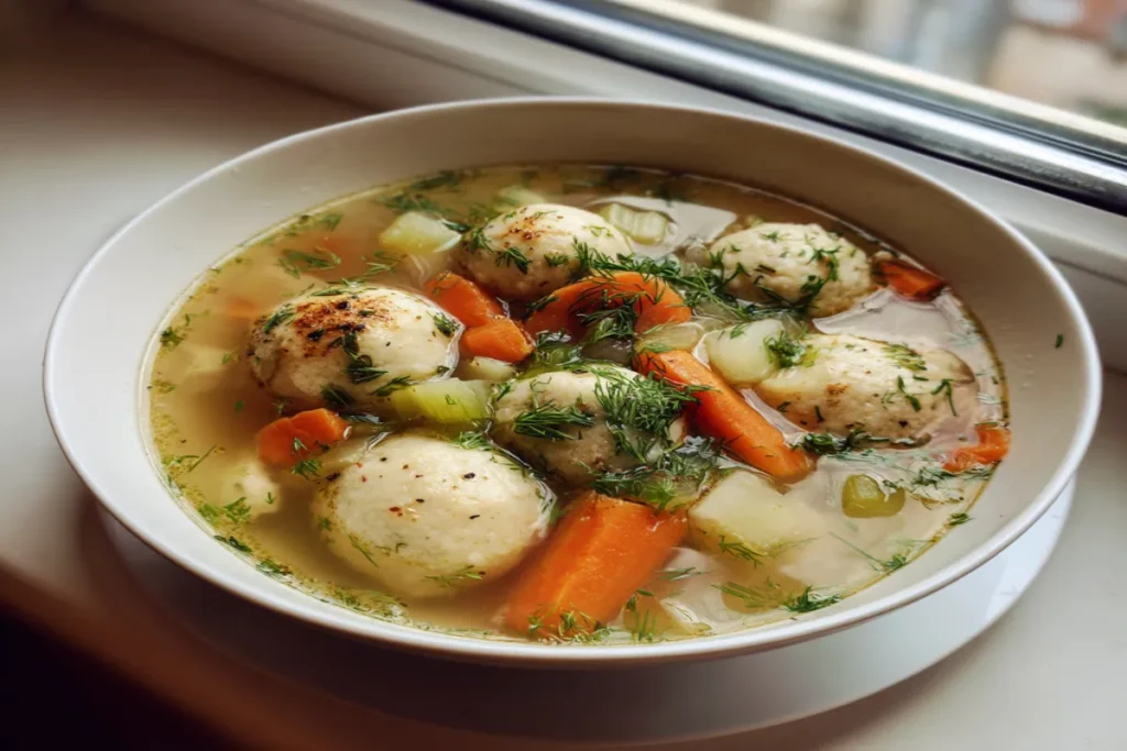 Matzo Ball Soup (Classic Starter for Holiday Tables) – A Comforting Tradition