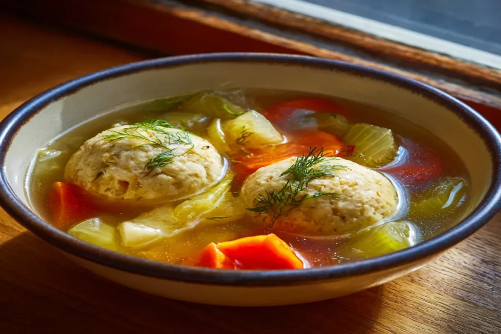 Matzo Ball Soup (Classic Starter for Holiday Tables) – A Comforting Tradition