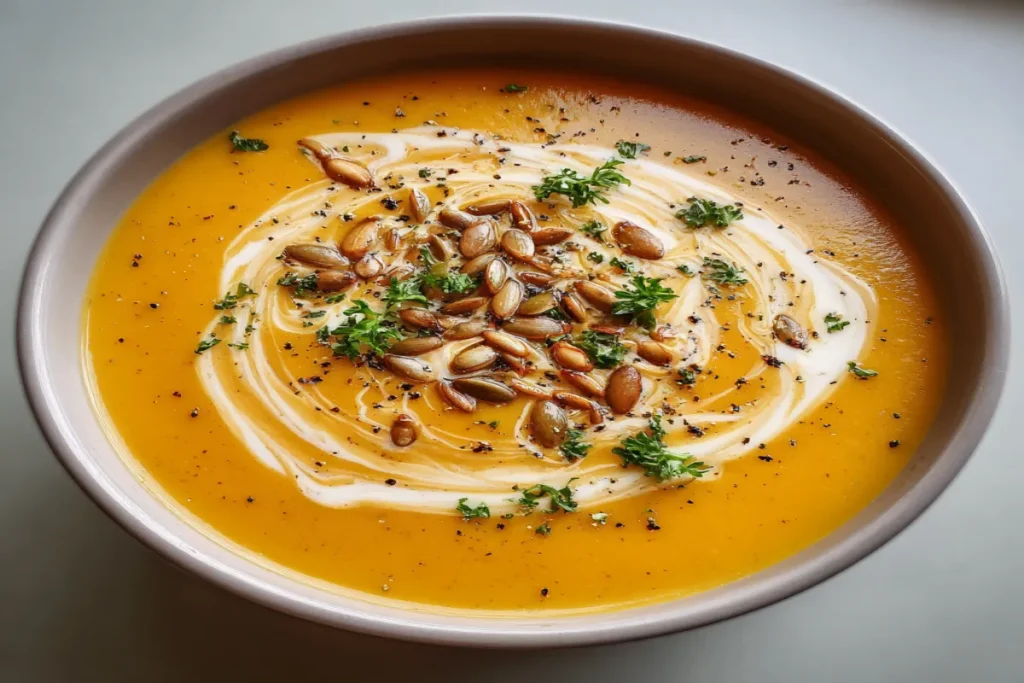Vegan Creamless Butternut Squash Soup (No Dairy) – Cozy & Healthy
