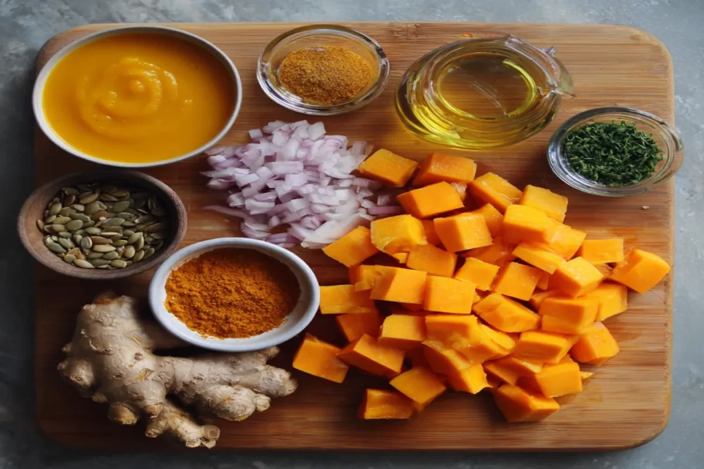 Maple-Roasted Butternut & Carrot Soup – Sweet, Savory, and Comforting