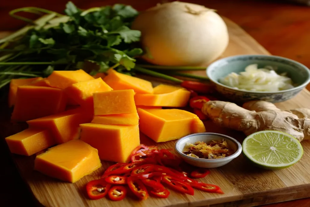 Thai-Style Butternut Squash Soup (Lemongrass & Ginger) – Bright & Flavorful
