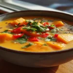 Thai-Style Butternut Squash Soup (Lemongrass & Ginger) – Bright & Flavorful