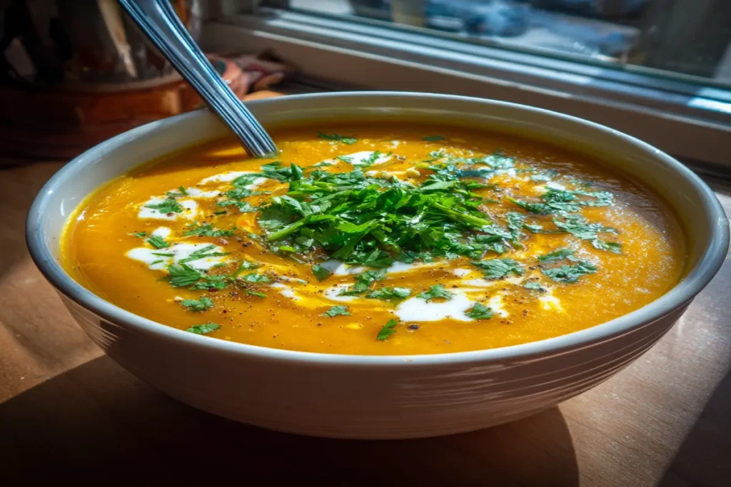 Thai-Style Butternut Squash Soup (Lemongrass & Ginger) – Bright & Flavorful