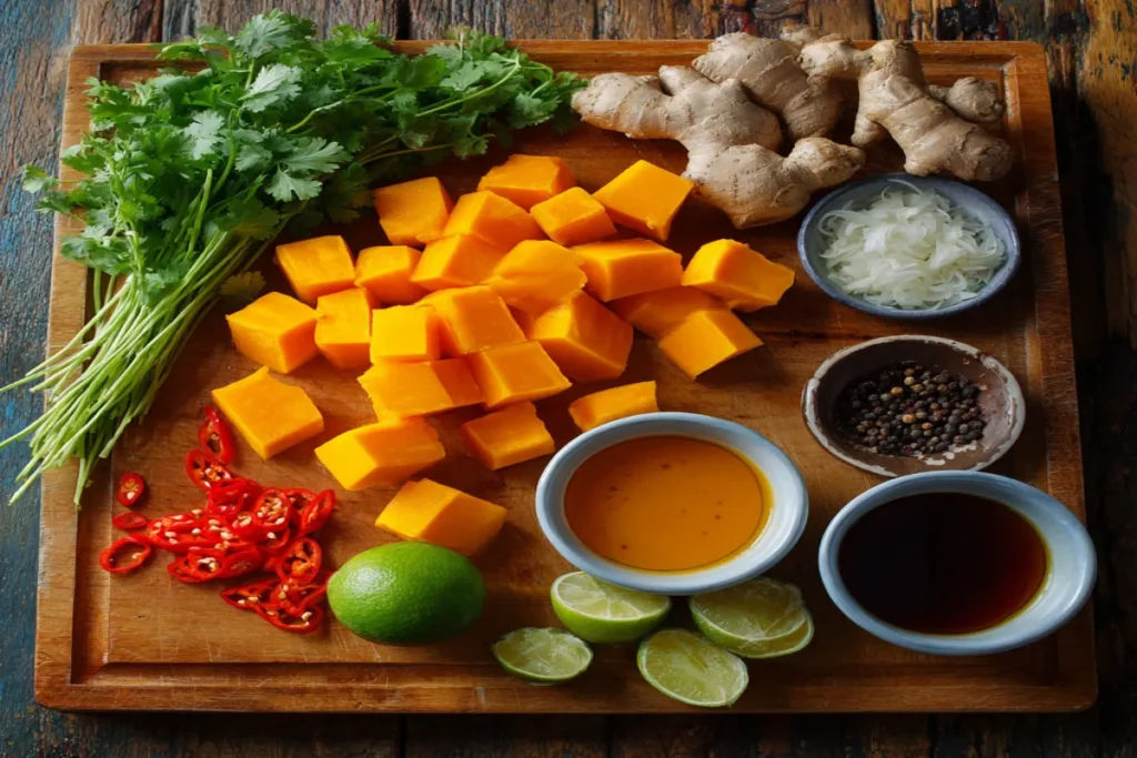 Thai-Style Butternut Squash Soup (Lemongrass & Ginger) – Bright & Flavorful