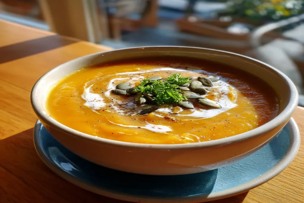 Butternut Squash & Sweet Potato Soup (Double-Root Comfort) – Cozy & Nourishing