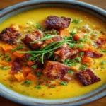 Butternut Squash Chowder (with Bacon or Smoky Tempeh) – Hearty & Comforting
