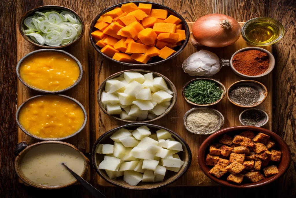 Butternut Squash Chowder (with Bacon or Smoky Tempeh) – Hearty & Comforting
