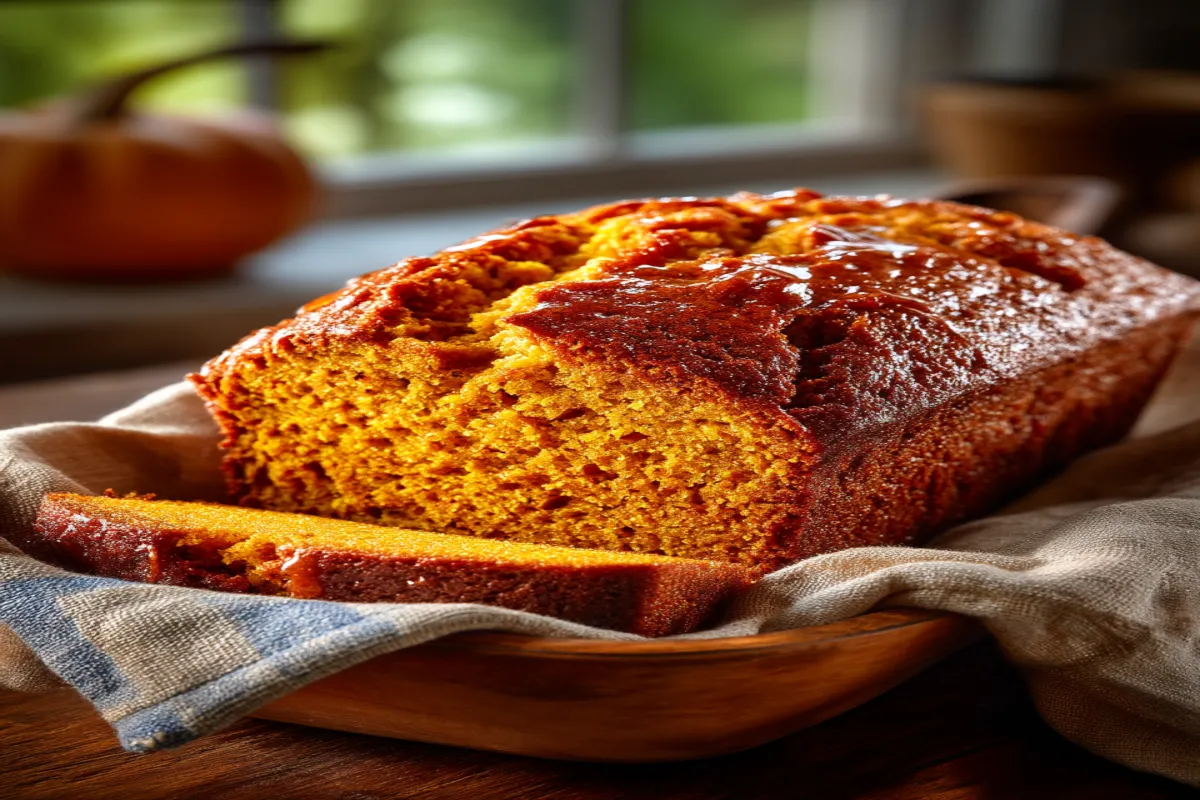 Pumpkin Bread Recipe – Moist, Spiced & Perfect for Fall