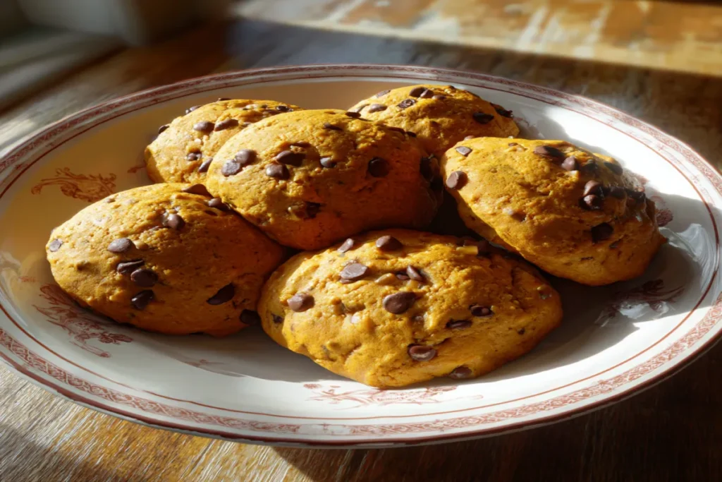 Pumpkin Chocolate Chip Cookies: Soft, Chewy, and Full of Fall Flavor
