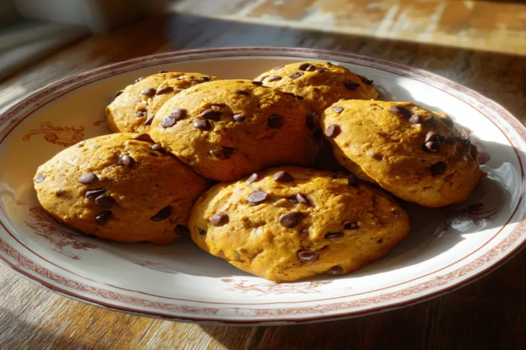 Pumpkin Chocolate Chip Cookies: Soft, Chewy, and Full of Fall Flavor