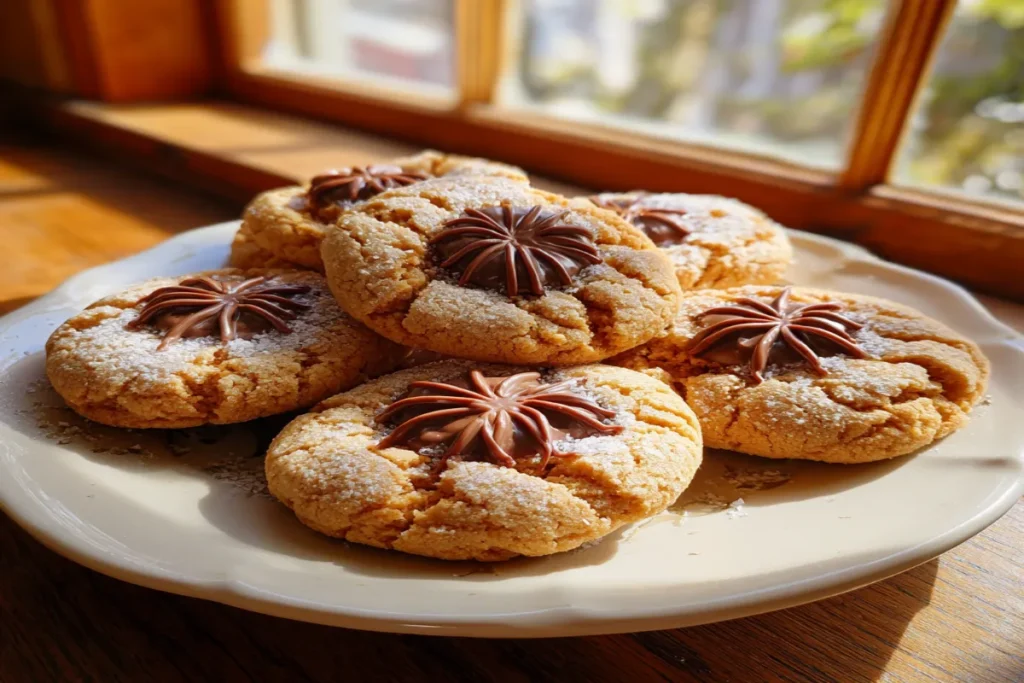 Spider Peanut Butter Cookies