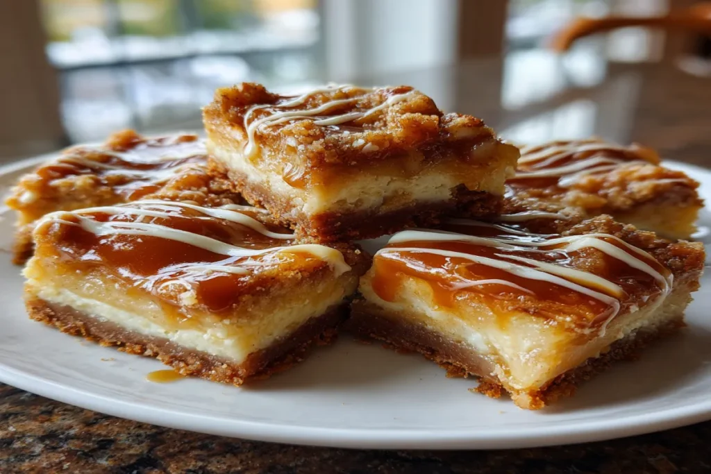 Caramel Apple Cheesecake Bars Recipe