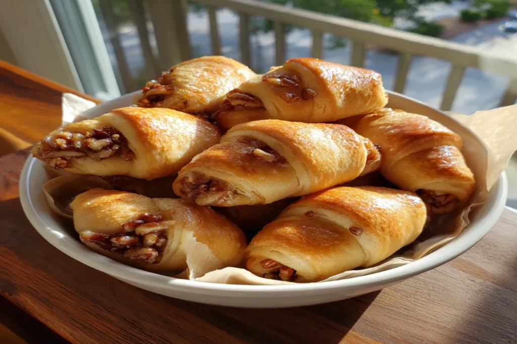 Pecan Pie Crescent Rolls