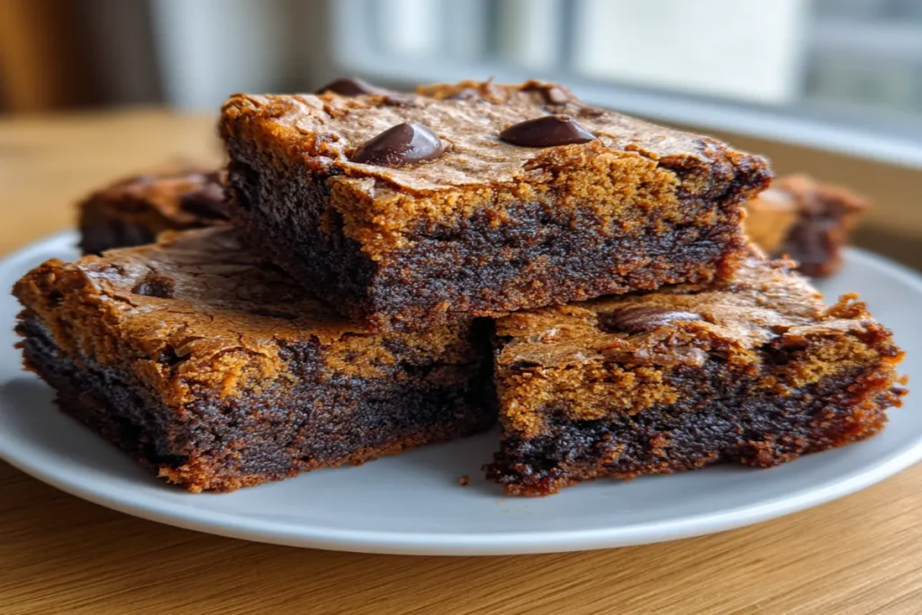 The Best Fudgy Chewy Browkies (Brookies) – Savvy Bites