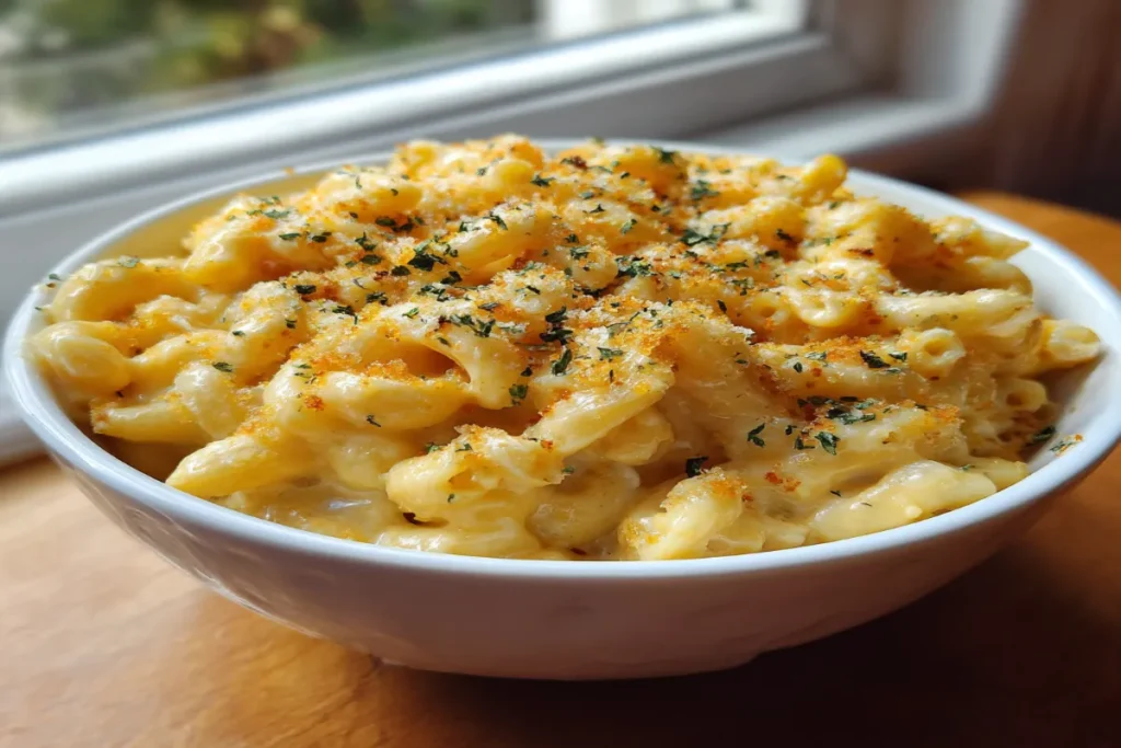 Gourmet Baked Mac and Cheese with a Crunch