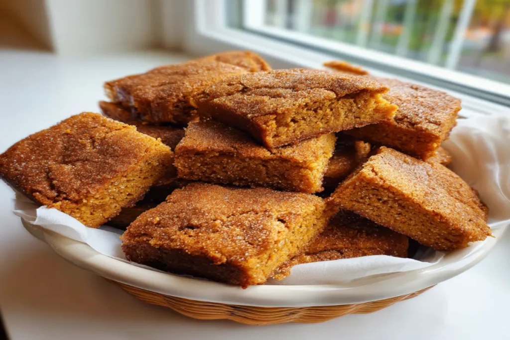 Delicious Pumpkin Snickerdoodle Blondies You Must Try This Fall!