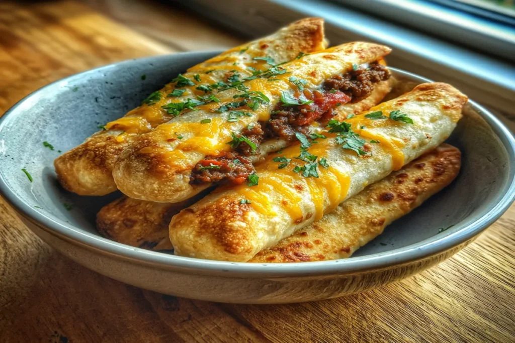 Cheesy Taco Sticks | Easy Dinner or Snack Recipe