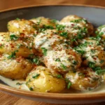 Creamy Garlic Sauce Baby Potatoes Recipe – Tasty Meals Blog