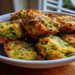 Crunchy Baked Broccoli Cheese Bites For Kids