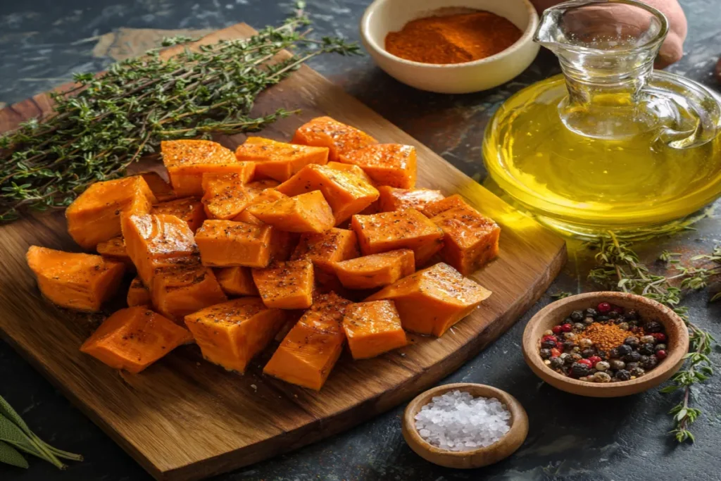 Roasted Sweet Potato Recipe With Maple Glaze