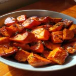Roasted Sweet Potato Recipe With Maple Glaze