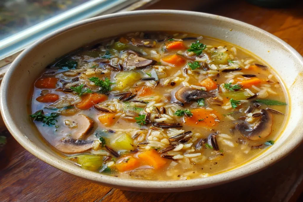 Cozy Autumn Wild Rice Soup Recipe — Creamy, Hearty, and Soul-Warming
