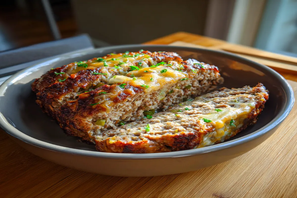 Philly Cheesesteak Meatloaf – Juicy, Cheesy & Packed with Bold Flavor