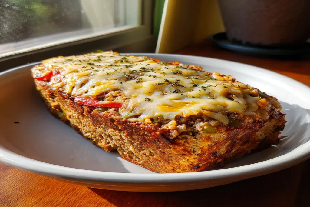Philly Cheesesteak Meatloaf – Juicy, Cheesy & Packed with Bold Flavor
