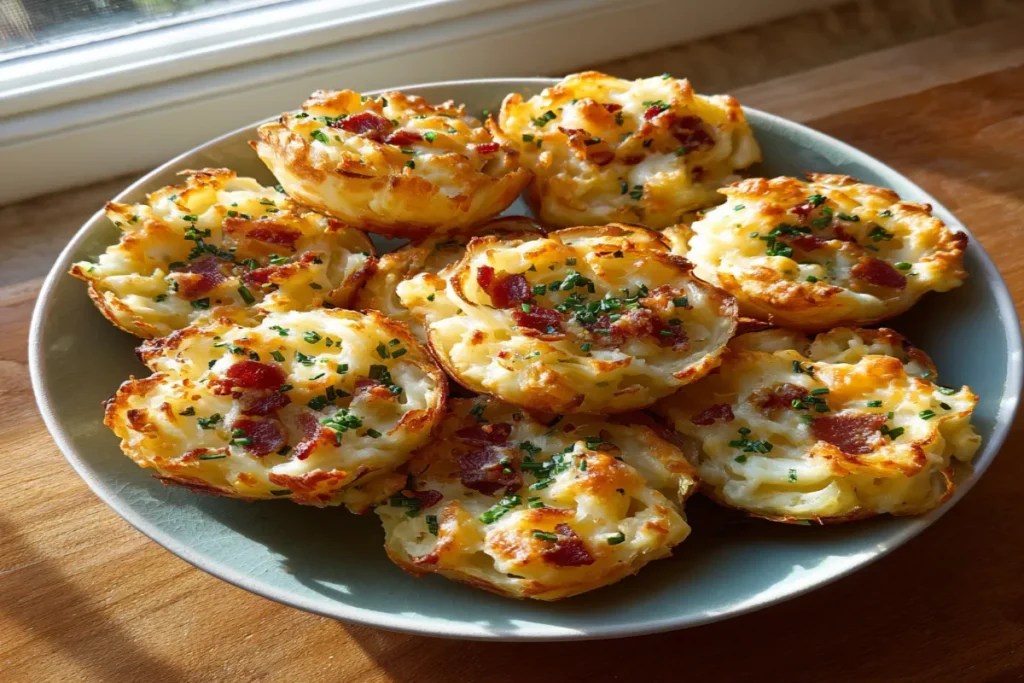 Stuffed Mashed Potato Nests – Creamy & Crispy Bites