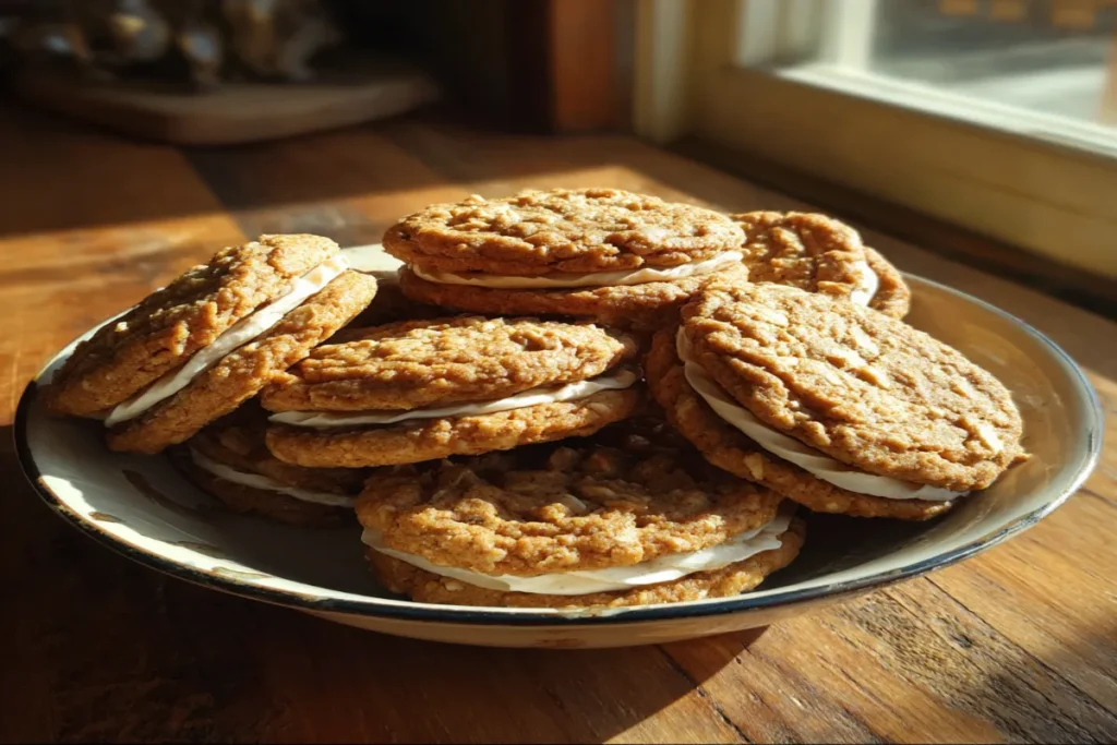 pumpkin-oatmeal-sandwich-cookies