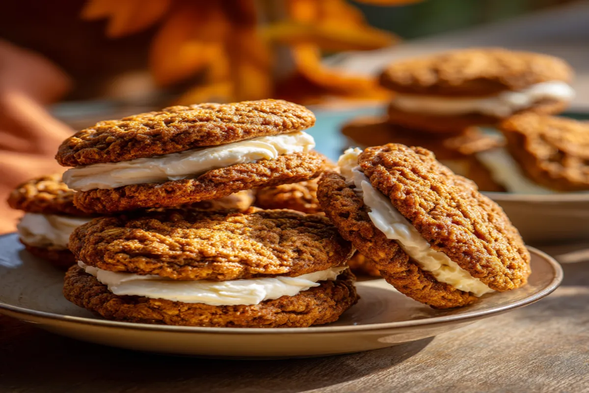 pumpkin-oatmeal-sandwich-cookies