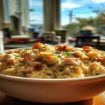 Dolly’s Chicken & Stuffing Casserole – Creamy, Cheesy Southern Comfort