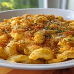 Gourmet Baked Mac and Cheese with a Crunch – Creamy, Crispy, and Irresistible