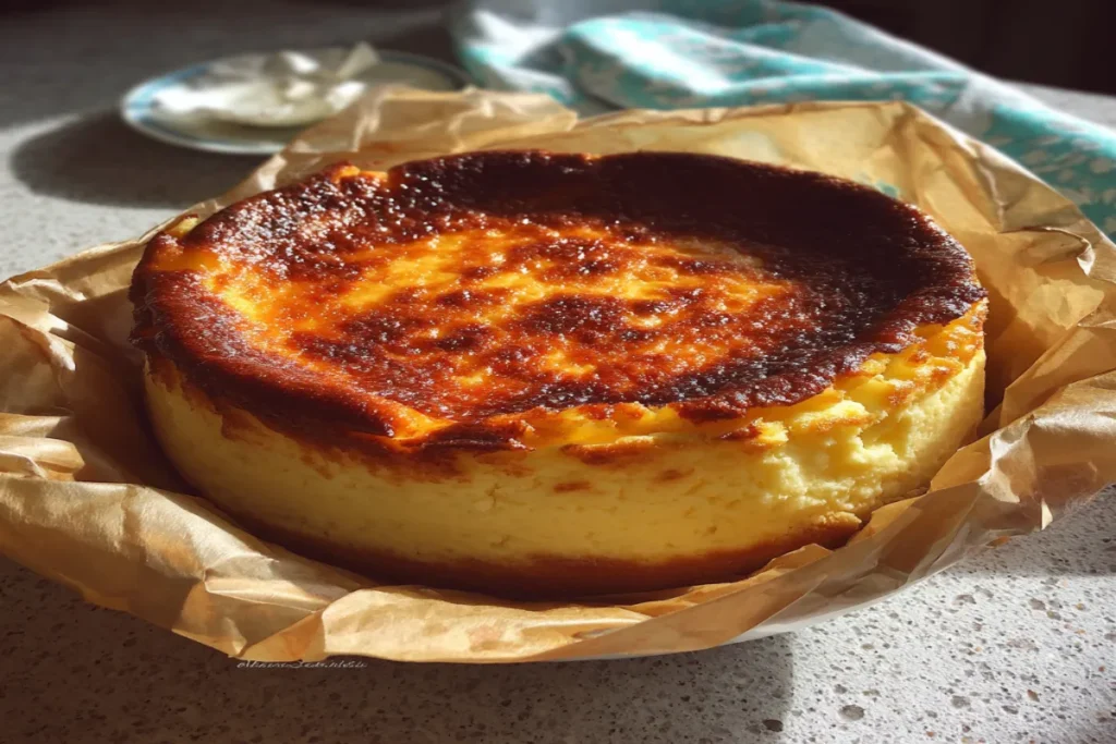 Basque Cheesecake Recipe – Creamy, Caramelized & Irresistible